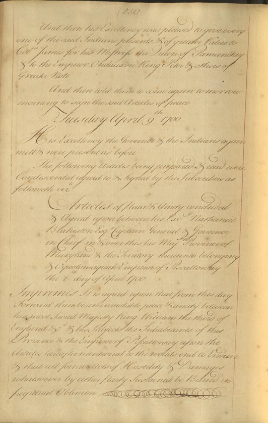 handwriting of land and trade agreement